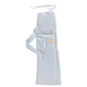 Aya Muse White Two Piece Amalfi Set Maxi Dress